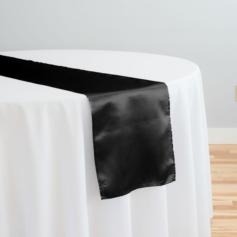 Chemin de table 14 x 108, Noir