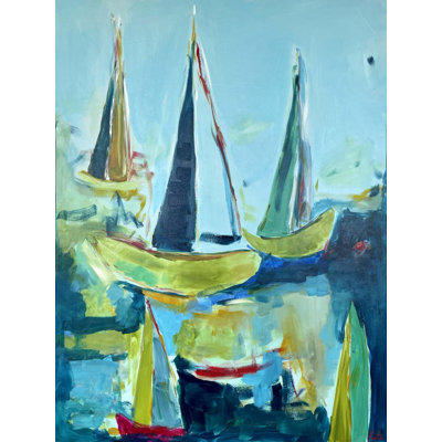 Come Sail Away Print by Kate Baldock