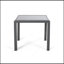 Table d'appoint de patio avec plateau givré Cape Coral-856401849