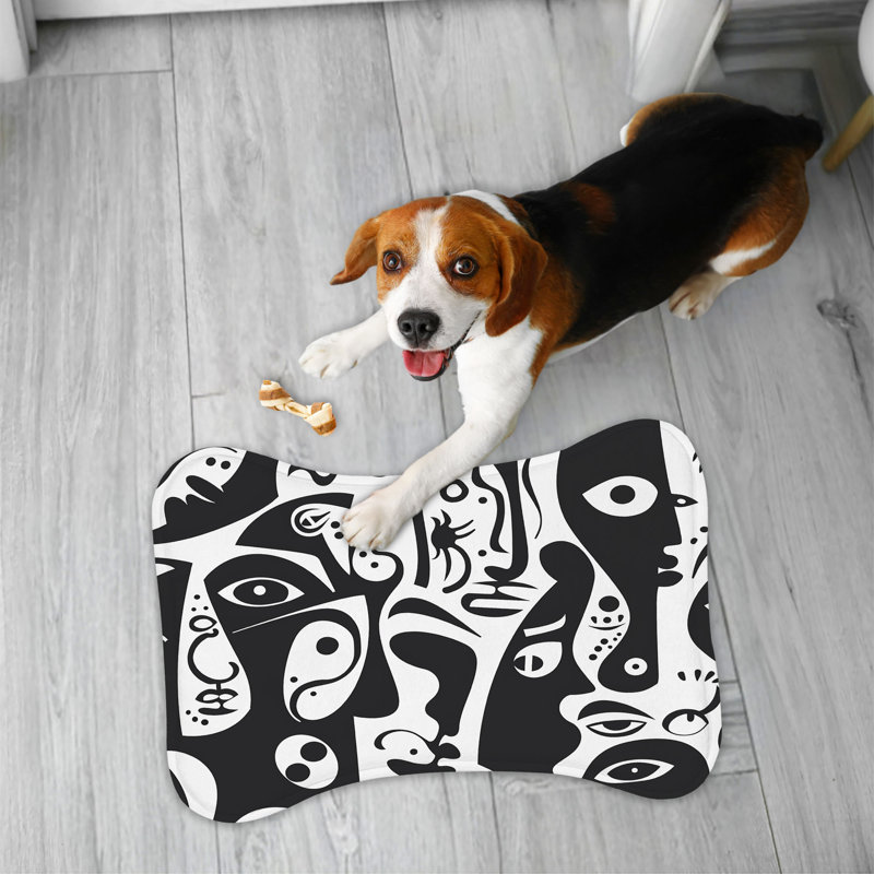 Tapis à motif artistique - 1 pièce