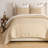 Greenland Home Fashions Homestead 2-Piece Twin Size Natural Coverlet Set, 68x88 Inch-116244367-116244368