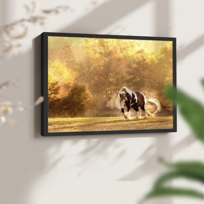 «Horse Motion III», reproduction encadrée