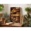 Art sur toile de roue de fromage rustique: décor de cuisine de ferme italienne-811967314