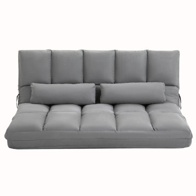 Convertible Floor Sofa Chair, Folding Couch Bed, Guest Chaise Lounge