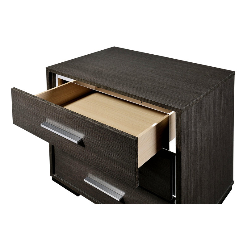 Table de chevet 3 tiroirs Kanyjah