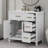36" Bathroom Vanity With Sink Top, Two Doors And Three Drawers-114200655