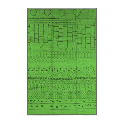 Tapis verts Mid-Century 1233