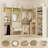 Navada Freestanding Closet System with Mirror-866838040
