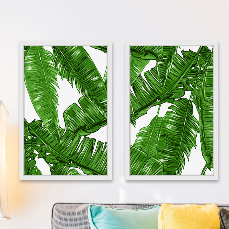 Cadre photo callaway diptych, impression sur papier, Cadre blanc, H 45 po x l 30 po x L 1,5 po