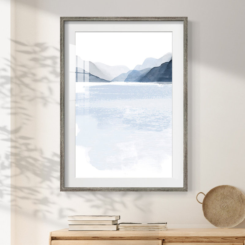 Leiba - Toile tendue avec châssis, Vieilli, 25.5" H x 17.5" W