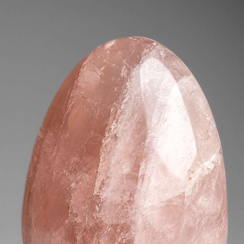 Polished Rose Quartz Freeform From Madagascar (1.5 Lbs)