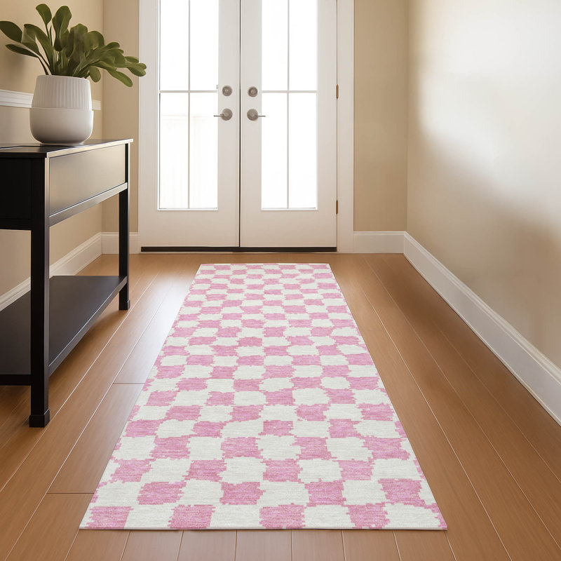 Premium Machine Washable Millbrook AMF1958 Geometric Rug, Runner 2'3" x 7'6"
