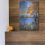 «Autumn Lake» par Sharon Mark, art mural en métal-651704869