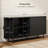 Jamyia Wood Sideboard with 2 Doors and Adjustable Shelves-1115707002-1134328740