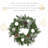 20 " Handmade Mixed Greenery Wreath