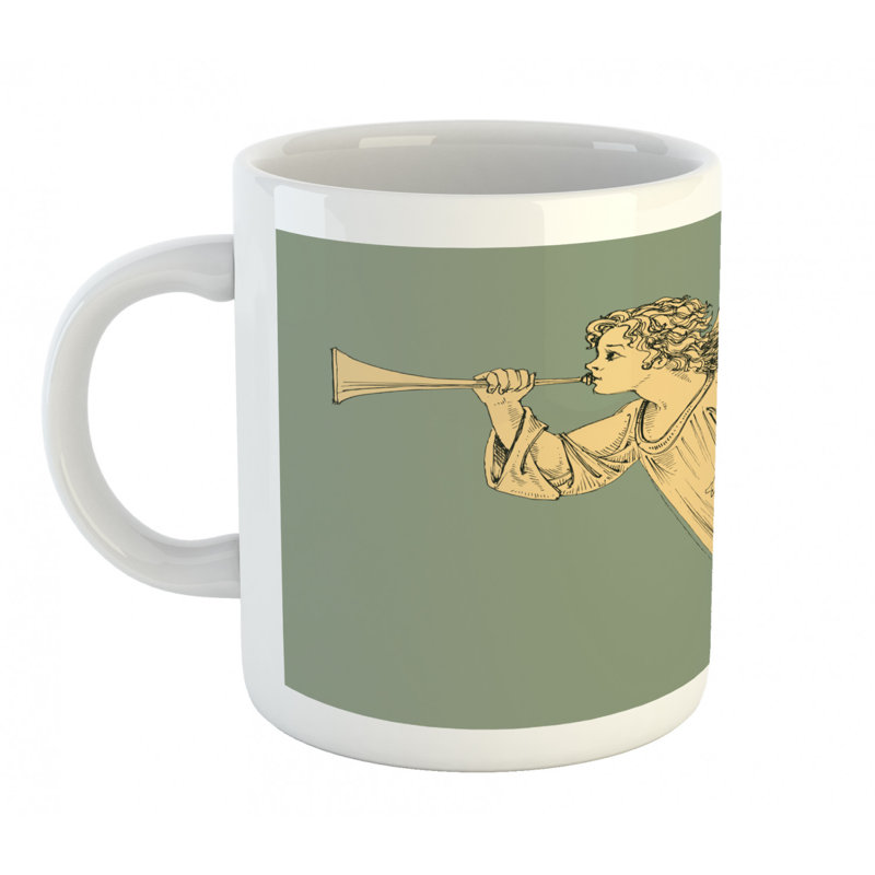 Grande tasse à café ange