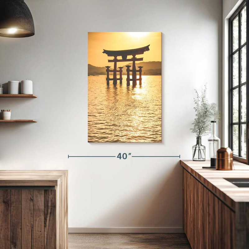 Lilie Famous Torii Gate, 39" H x 26" W