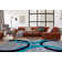 Abstract Grey/Turquoise Rug