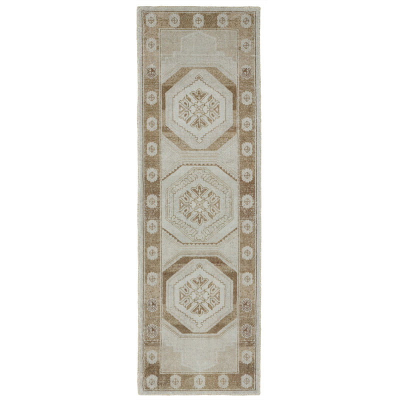 Renewal Hand Tufted Wool Indoor Rug, 2'6x8'