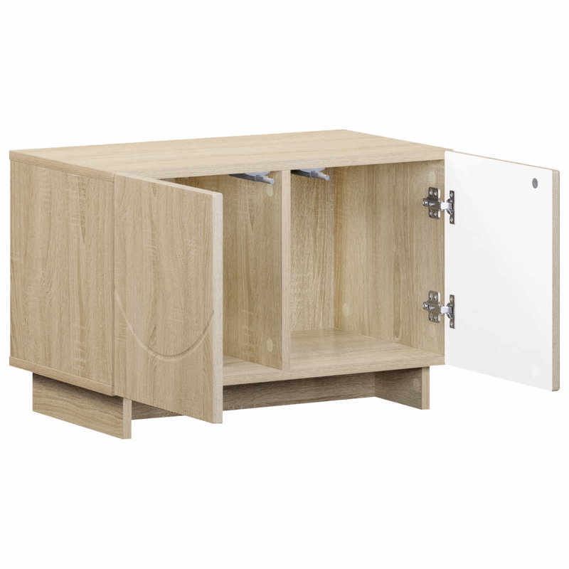 TV Stand, 40cm H x 60cm W x 34.5cm D, Sonoma Oak