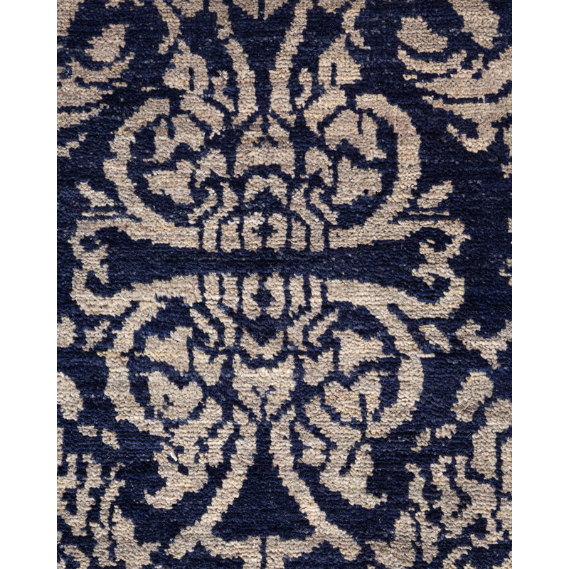 Eclectic One-of-a-Kind 9' 1" X 12' 1" Hand Knotted Area Rug