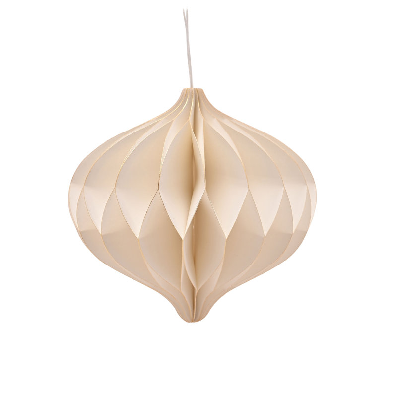17.5 cm Cardboard / Paper Shatterproof Bauble