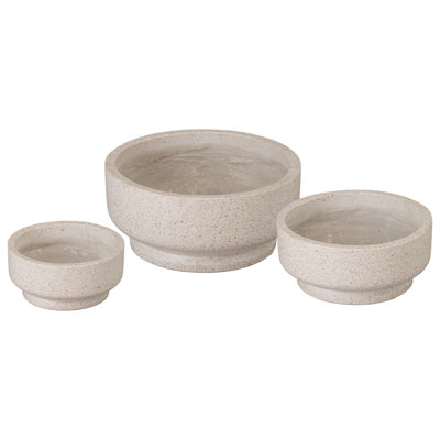 BOLS Terrazzo S / 3, jaune H 5,8,13 po