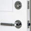Circolo Contempo Smooth Entry Lever Set with Single Cylinder Deadbolt-368360440-368360441-368360435