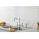 Opulence Bridge Faucet with Side Spray