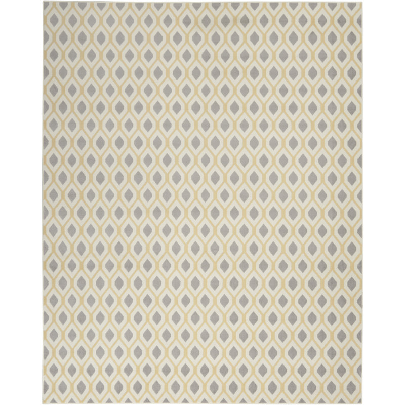 Kacei Geometric Indoor Rug, Rectangle 7'10" x 9'10"