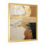 Abstrait abstrait "Beige Gold Road Collage IV", art mural abstrait sur toile-951649978-951649981