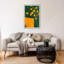 «Adaire Golden Autumn Leaves», reproduction encadrée sur toile par Bo Anderson-1826393517
