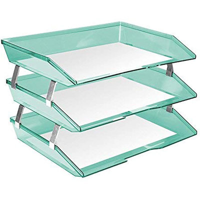 Chardon Plastic Stackable File Organizer