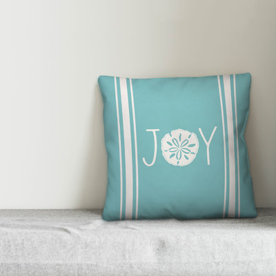  Joy Sand Dollar Throw Pillow