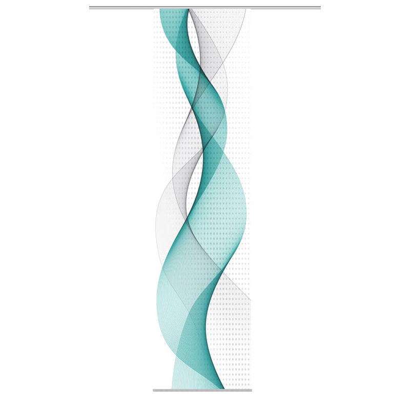 Room Darkening Curtain Panel Pair Single Panel, Turquoise