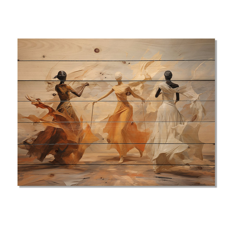 Bridger - Décoration en bois tendance sur bois de pin naturel, H 24 po x l 32 po