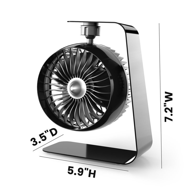 4 Inch Small Portable Turbo Air Circulator