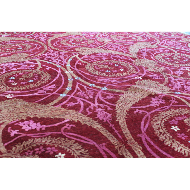 One-of-a-Kind Rectangle 8'1" X 11'4" Hand Knotted Area Rug