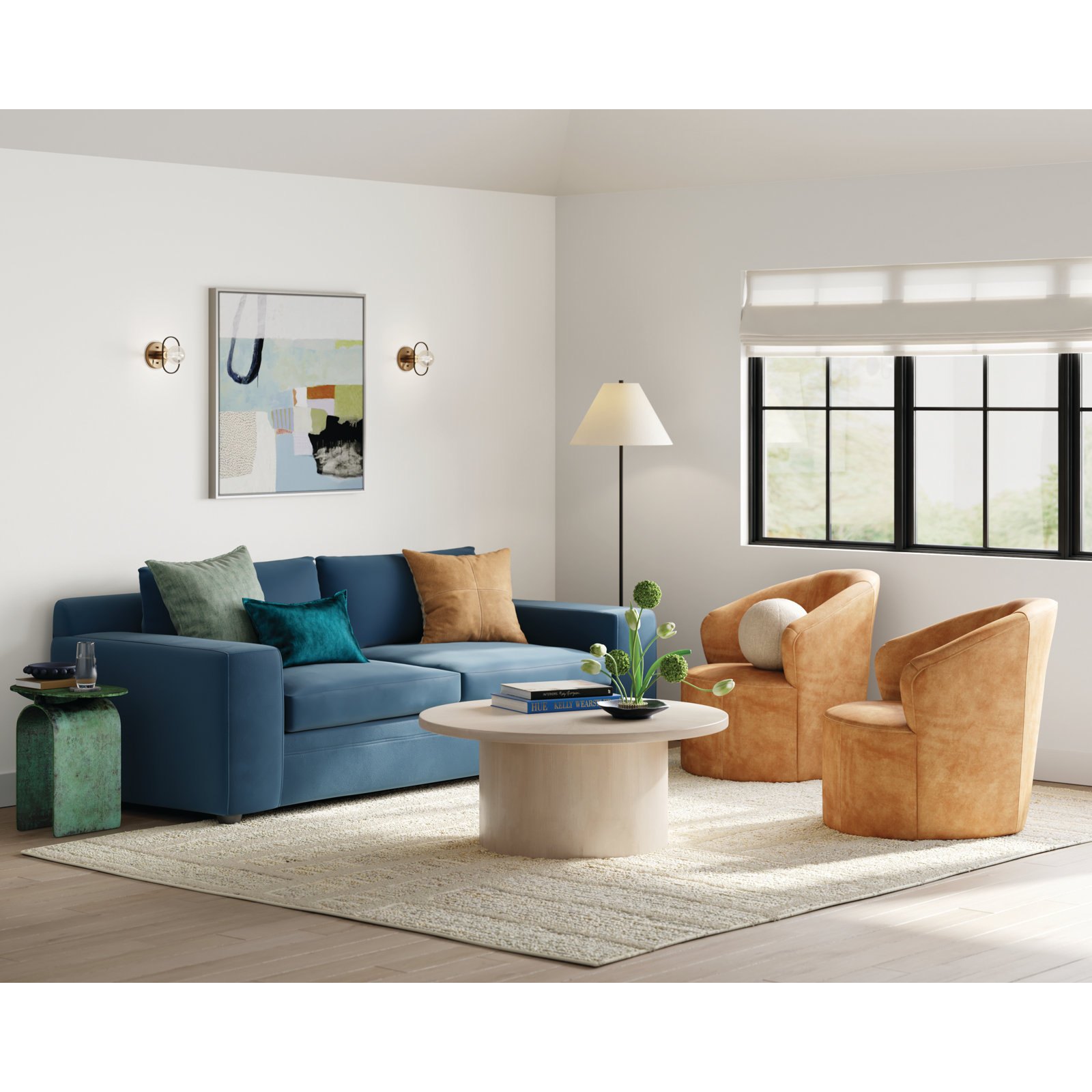 Ceram 21" End Table