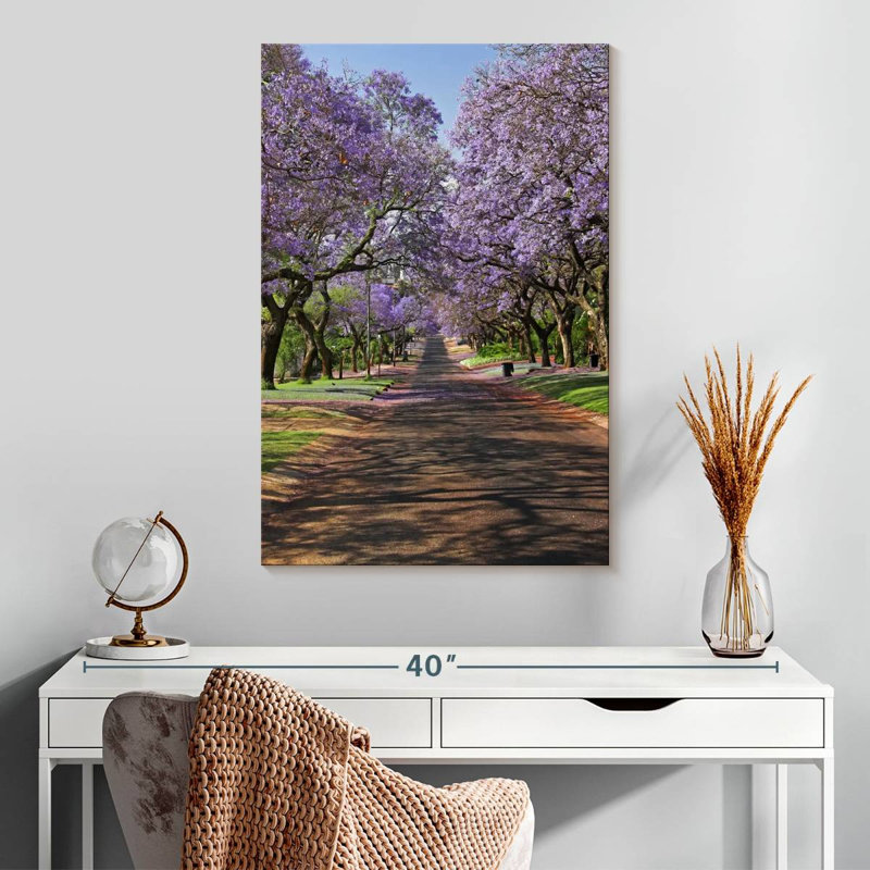 Sireci Jacaranda Trees, 30" H x 20" W