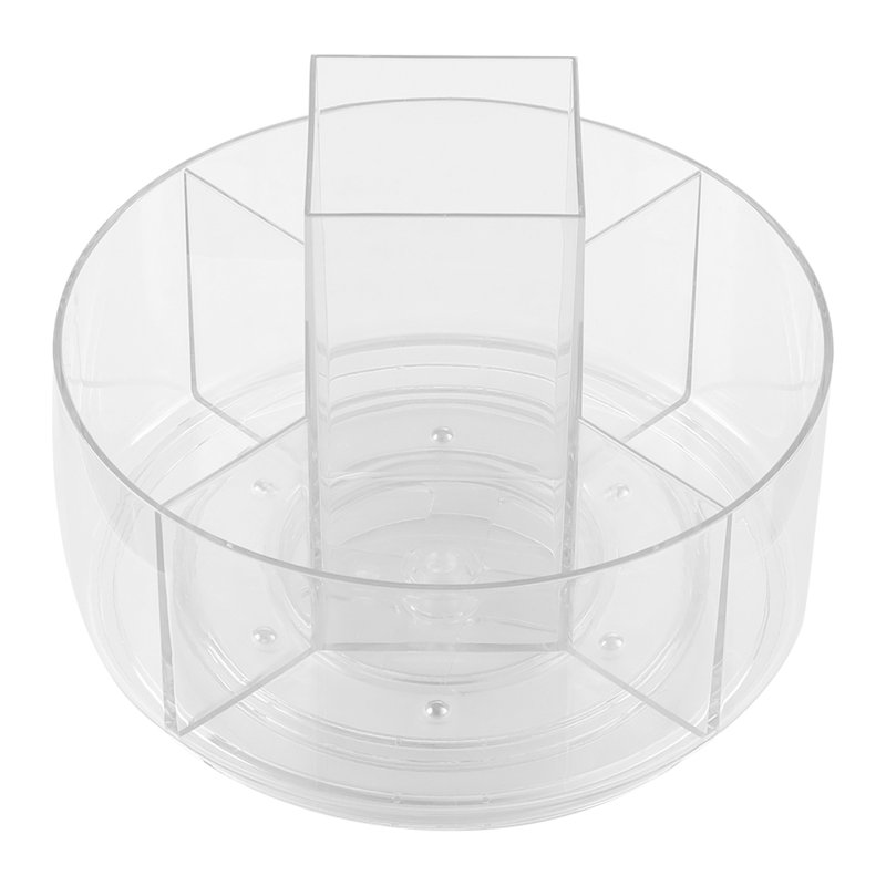 Avard Plastic 5 Compartment Makeup Organizer