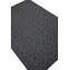Tapis décoratif Furnish My Place - imprimé géométrique délavé bleu marine-513443425