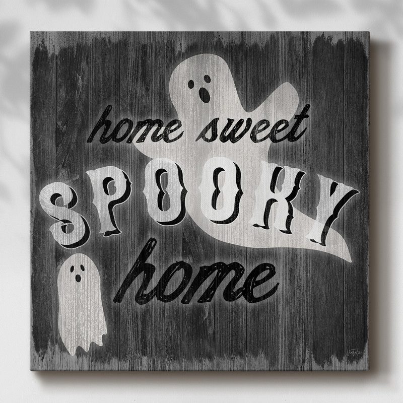 Toile tendue Spooky Ghost-Gallery, H 40 po x l 40 po x P 1,5 po