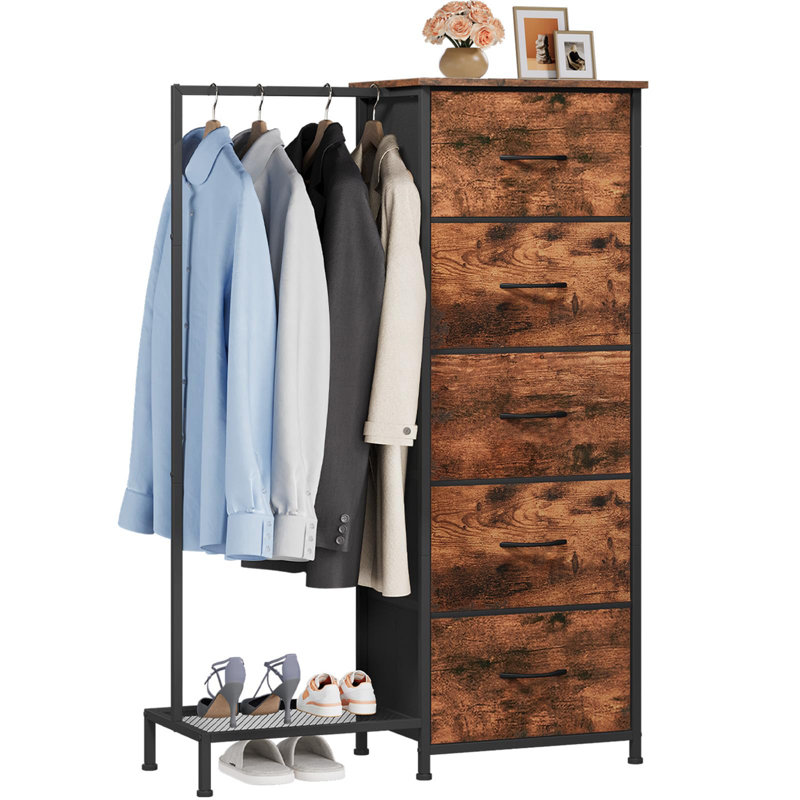 Storage Drawer, Brown/Black
