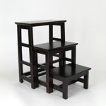3 - Step Wood Lightweight Folding Step Stool