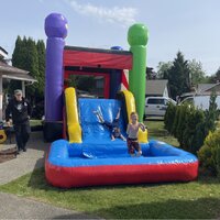 JumpOrange Ninja Bounce House