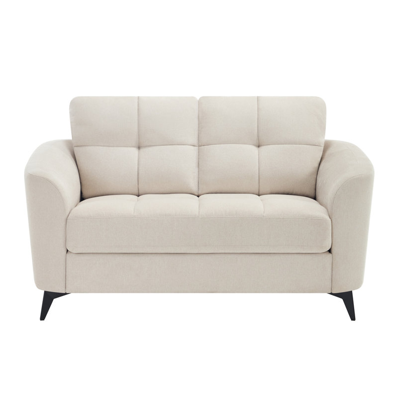 Rozalin Linen Sofa, Beige, 2