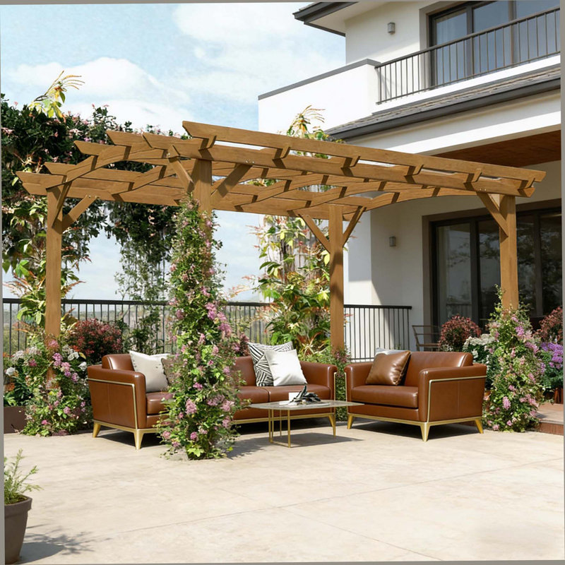 Pergola arquée, treillis de jardin pour l'extérieur