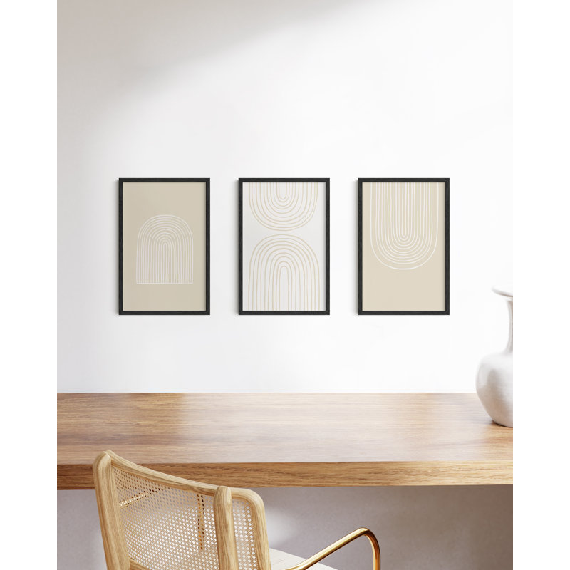 Cadre photo en bois, 11 po x 17 po, Beige