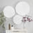 Black Wooden Carved Radial Plate Wall Decor Set-62275874